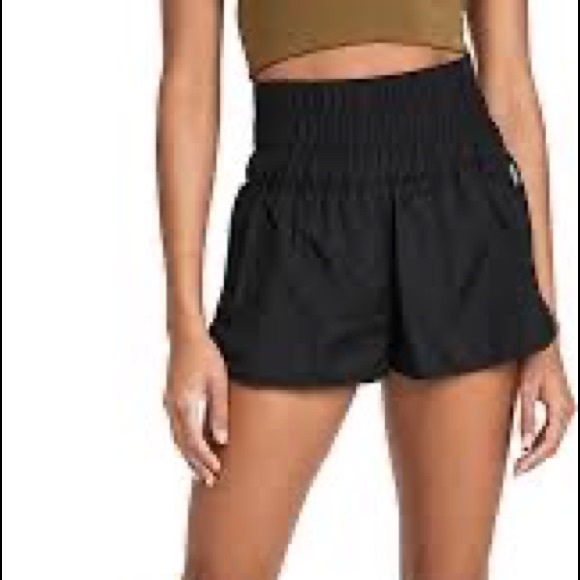 Free People Pants - FP Movement The Way Home Shorts in black